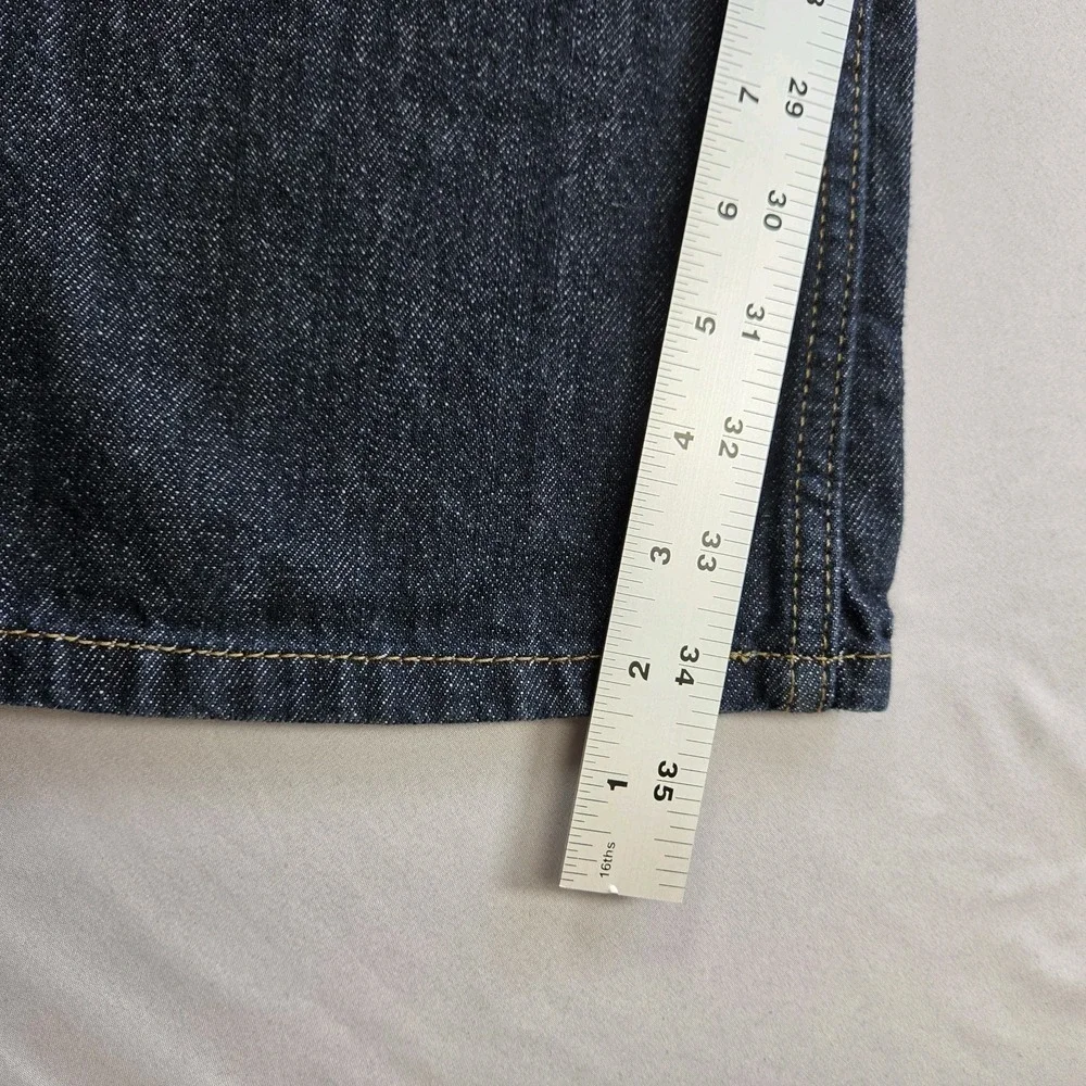 Levi's Mens 527 Slim Boot Cut Jeans 33x34 Dark Wash
